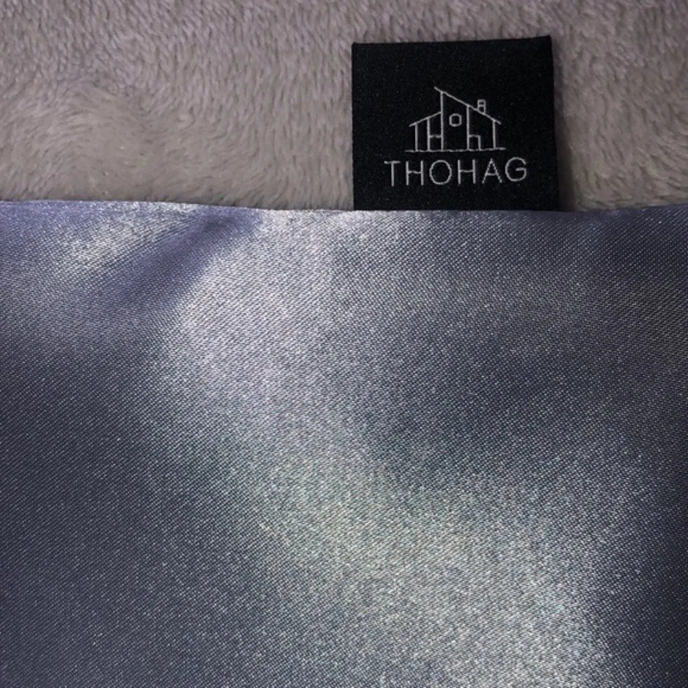 Thohag Satin King Size 20x36 Pillowcase Grey‎ Gray New